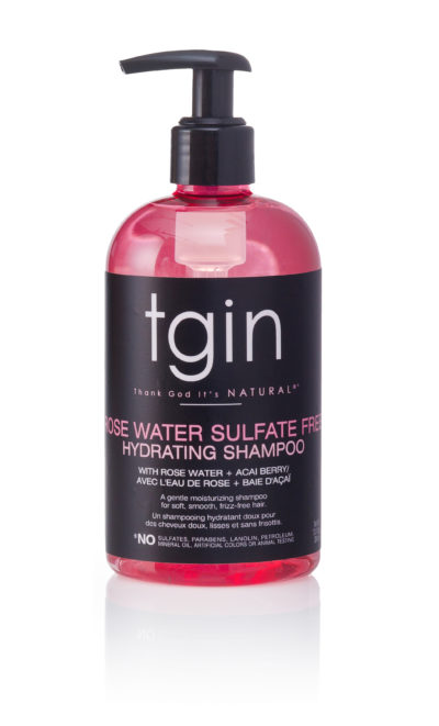 Rose Water Sulfate Free Hydrating Shampoo