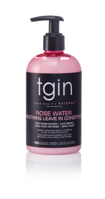 Rose Water Smoothing Leave in Conditioner Tgin thank god it’s natural Chris-Tia Donaldson honey miracle hair mask Chicago