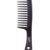 tgin black wide tooth comb for detangling