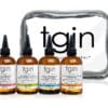 tgin Serum Pack with four assortments of hair, body and scalp oils for growth, scalp irritation, frizz and anti-breakage.